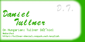 daniel tullner business card